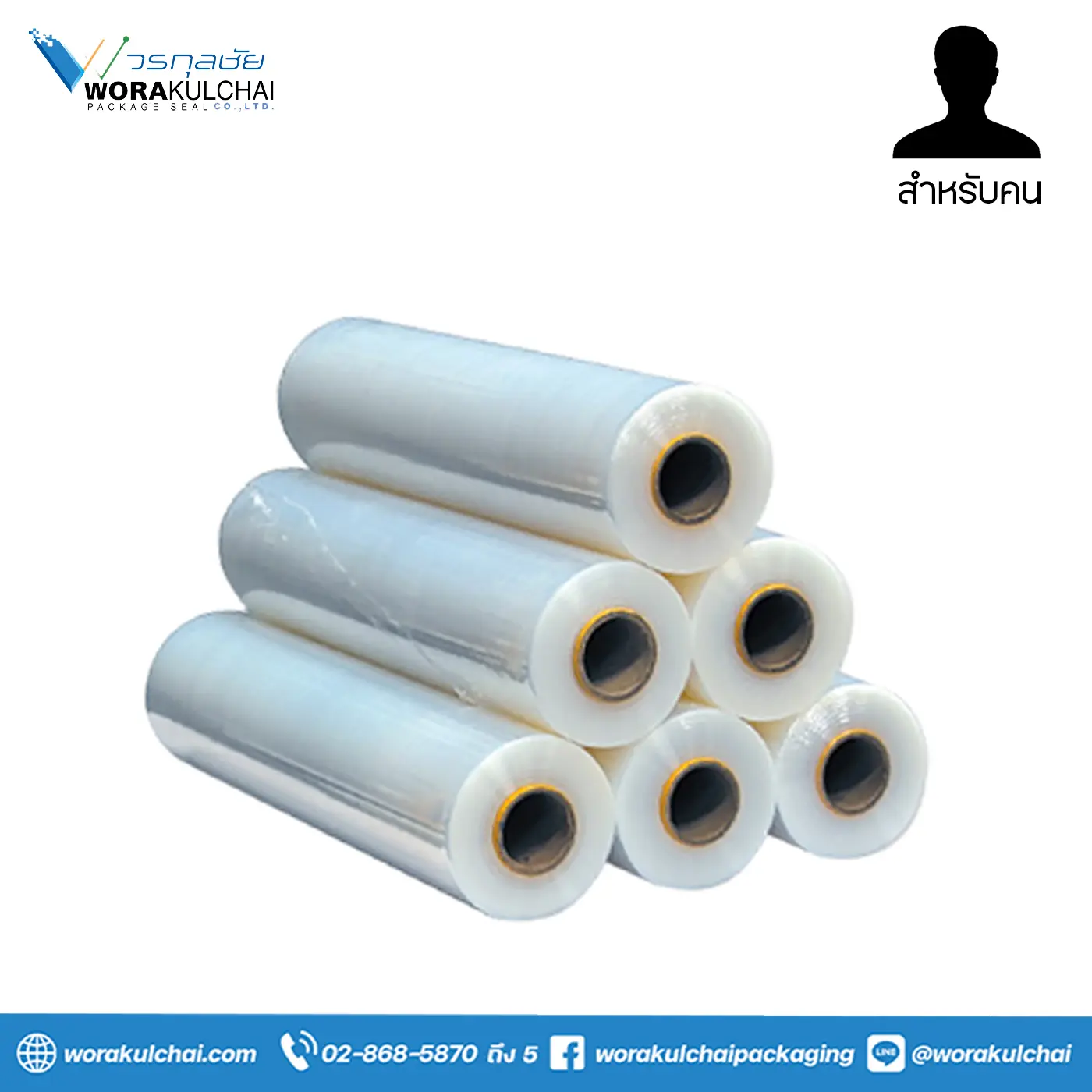 ฟิล์มยืดพันพาเลท RoboFilm