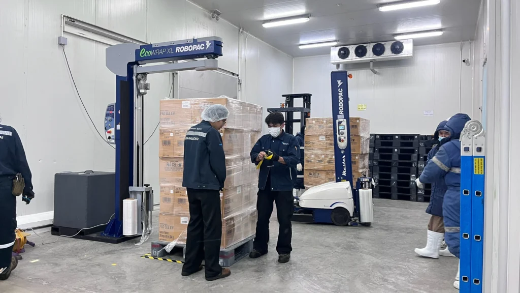 เครื่องพันพาเลท ROBOPAC นวัตกรรมควบคุมการพันฟิล์มยืดอย่างแม่นยำ จาก วรกุลชัย แพ็คเกจ ซีล
